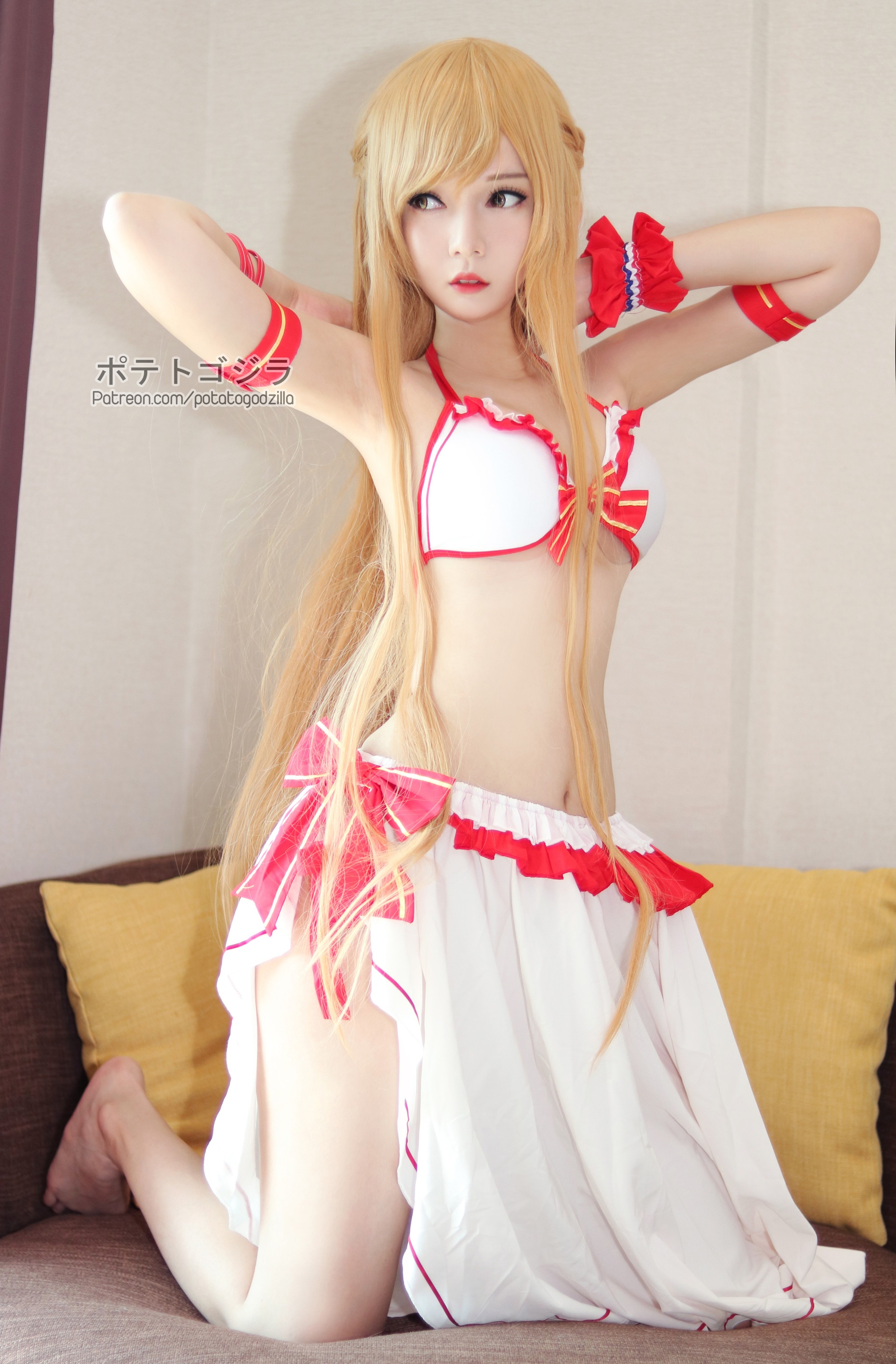 图片[1]-Potato Godzilla – NO.003 Asuna [25P]-XikXak